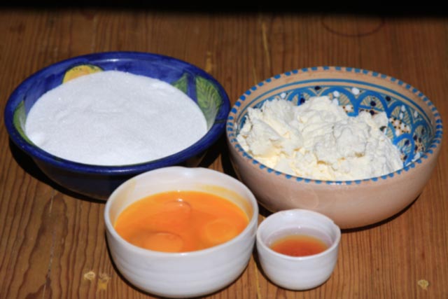 creamy ricotta filling