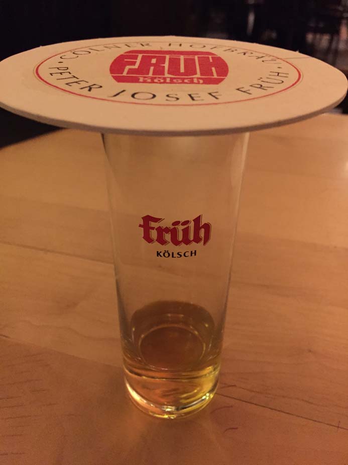 Cologne City Guide things to drink tradition Kolsch beer in Fruh Brauhaus am Dom