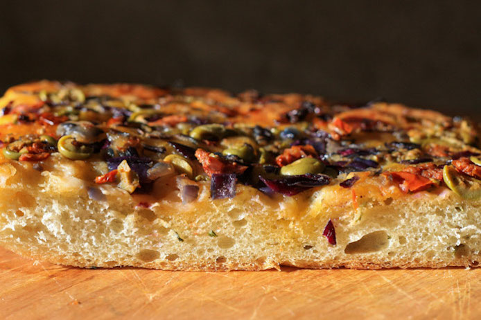 Focaccia recipe - cooked focaccia