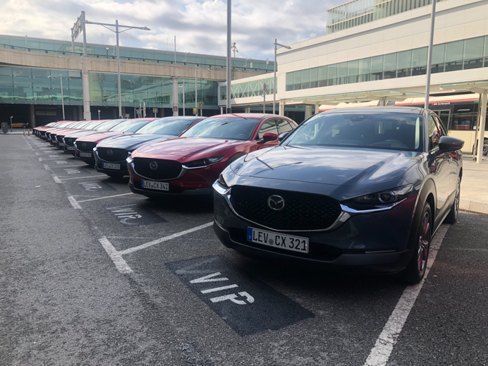 Mazda CX-30 road trip from Barcelona to Girona