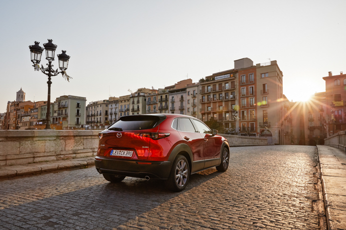 Mazda CX-30 road trip from Barcelona to Girona