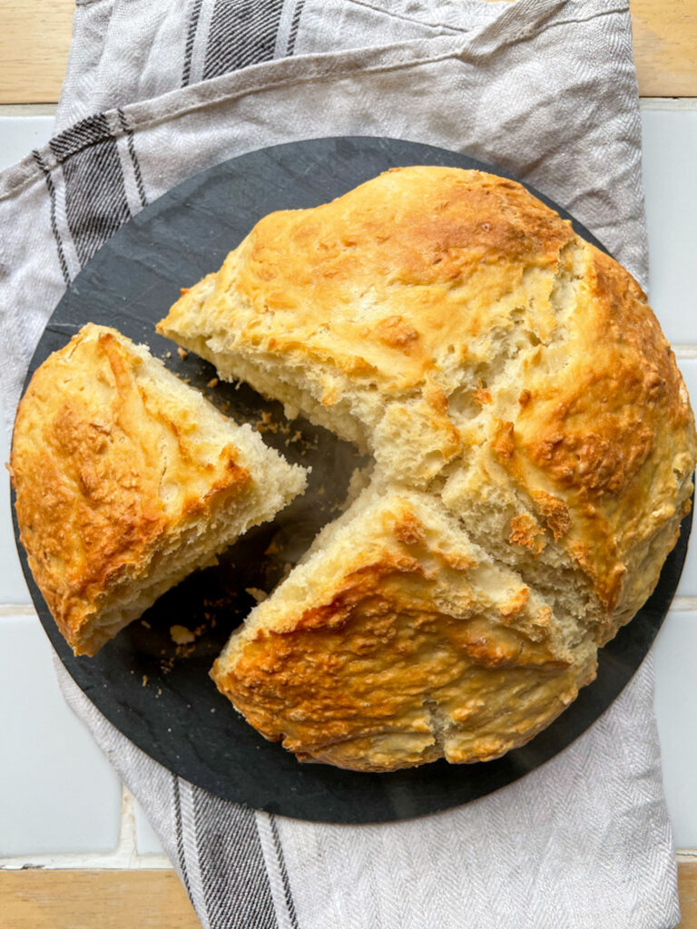 Homemade soda bread - food photography and styling by Melanie May