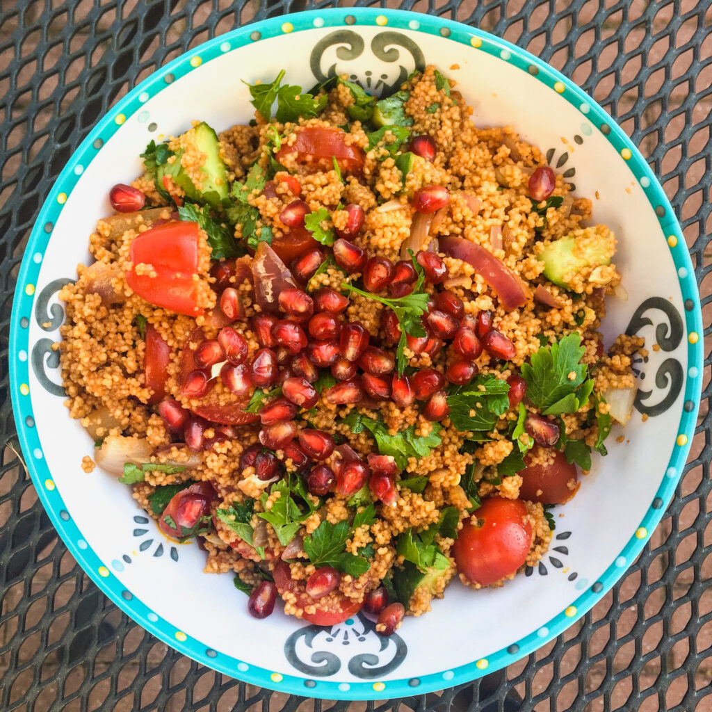 Colourful salad - food photography and styling by Melanie May