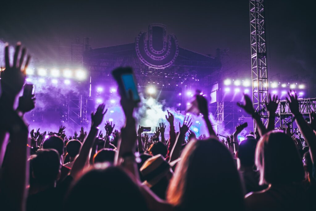 music festivals in cool cities.